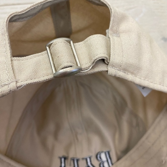 NEW Wolf & Badger BY11 ORGANIC EMBROIDERED CAP - SAND - Picture 8 of 10